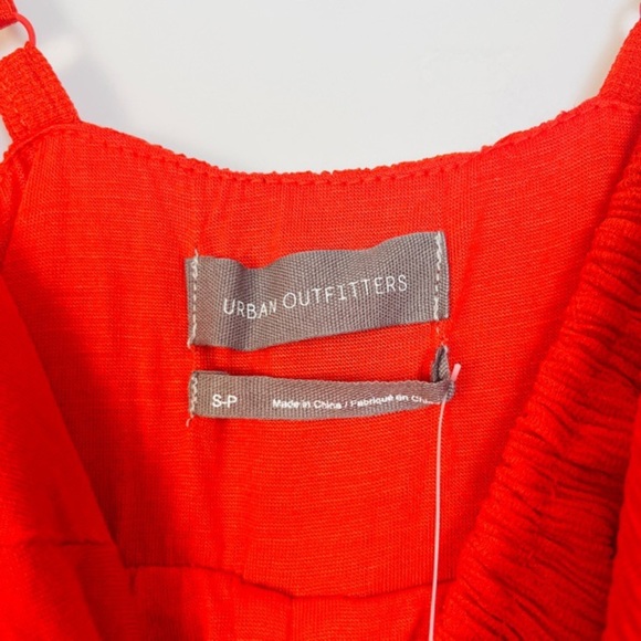 URBAN OUTFITTERS Shilo Sleeveless Knit Jumpsuit in Red Size Small - Picture 9 of 11
